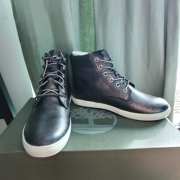 timberland dausette metallic sneaker boot
